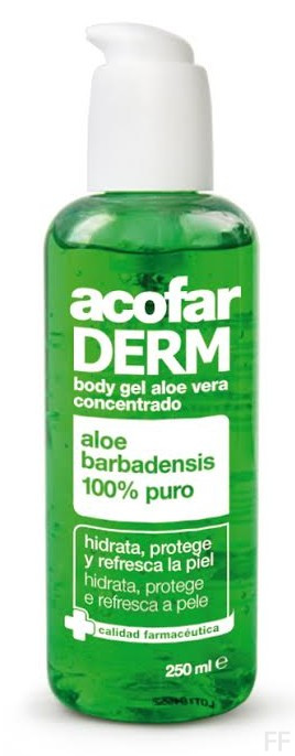 AcorfarDerm Body Gel Aloe Vera concentrado 250 m