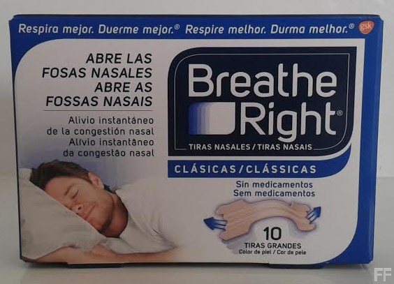 Breath Right Clásicas 10 uds