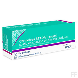 CARMELOSA STADA (5 MG/ML COLIRIO 30 MONODOSIS SO