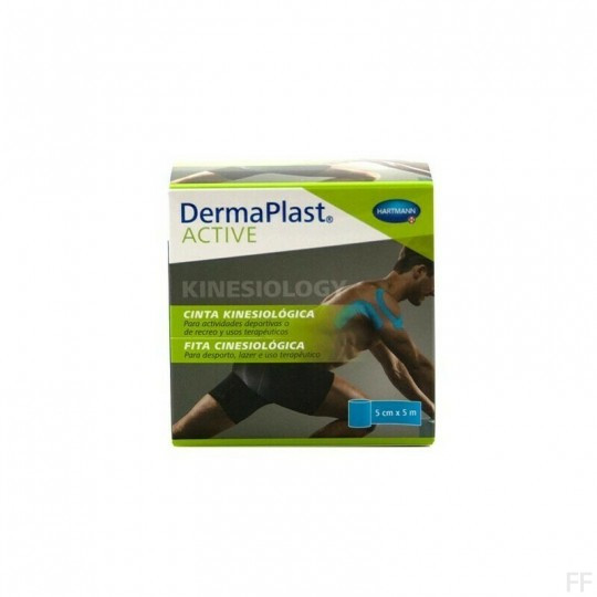 DermaPlast ACTIVE Kinesio Tape Cinta kinesiológica AZUL