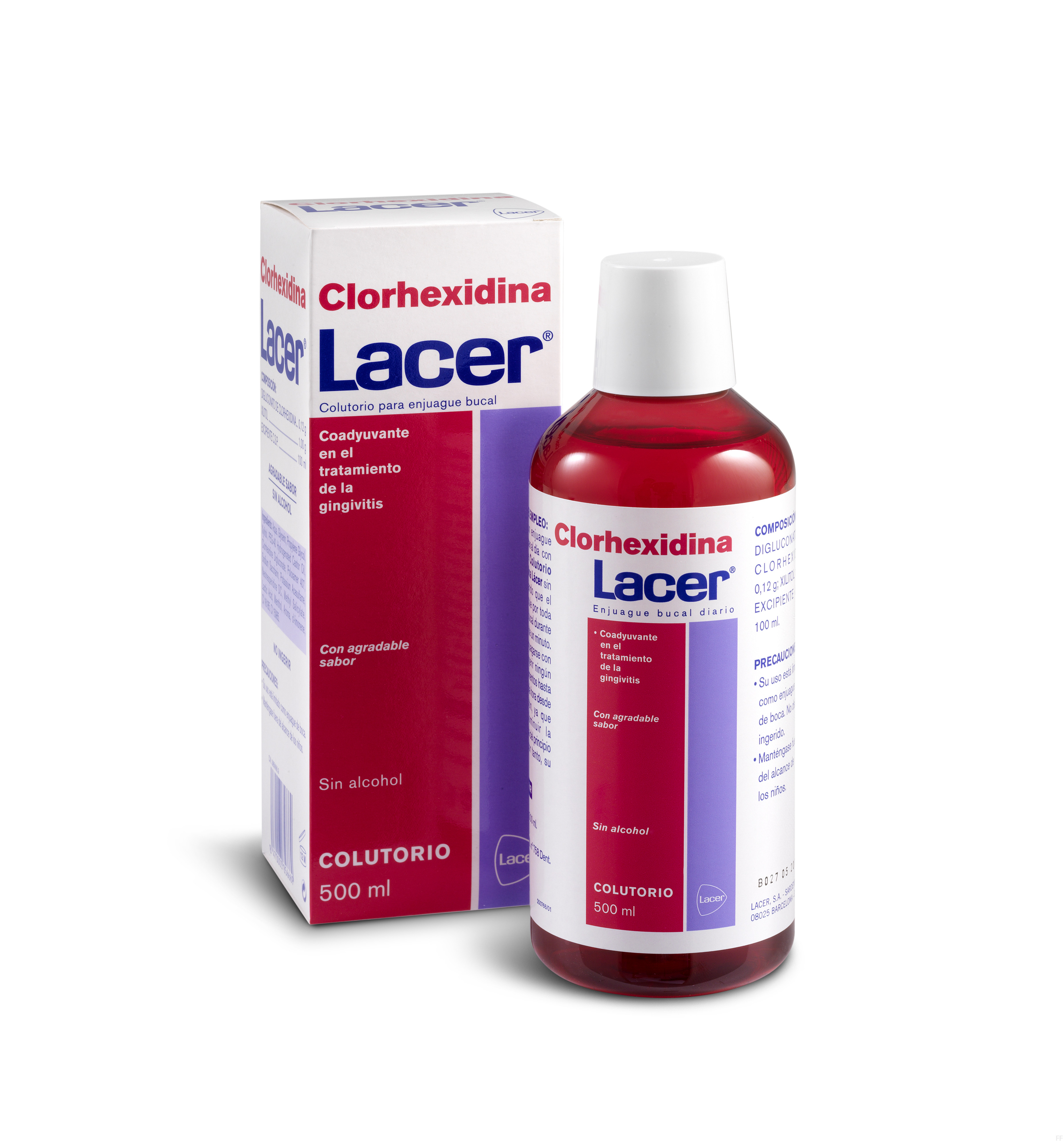 Lacer Clorhexidina Colutorio 500 ml