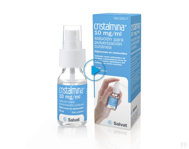 Cristalmina 10 mg/ml solución en spray 25 ml