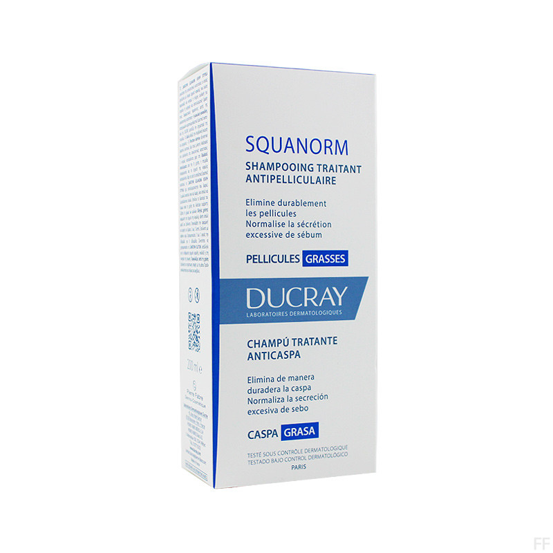 Ducray Squanorm Champú Caspa Grasa 200 ml