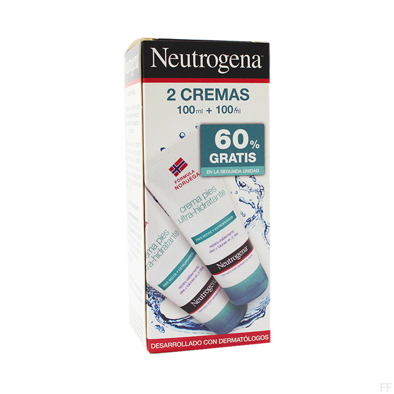 Duplo Neutrogena Crema Pies Ultra Hidratante 2 x 100 ml