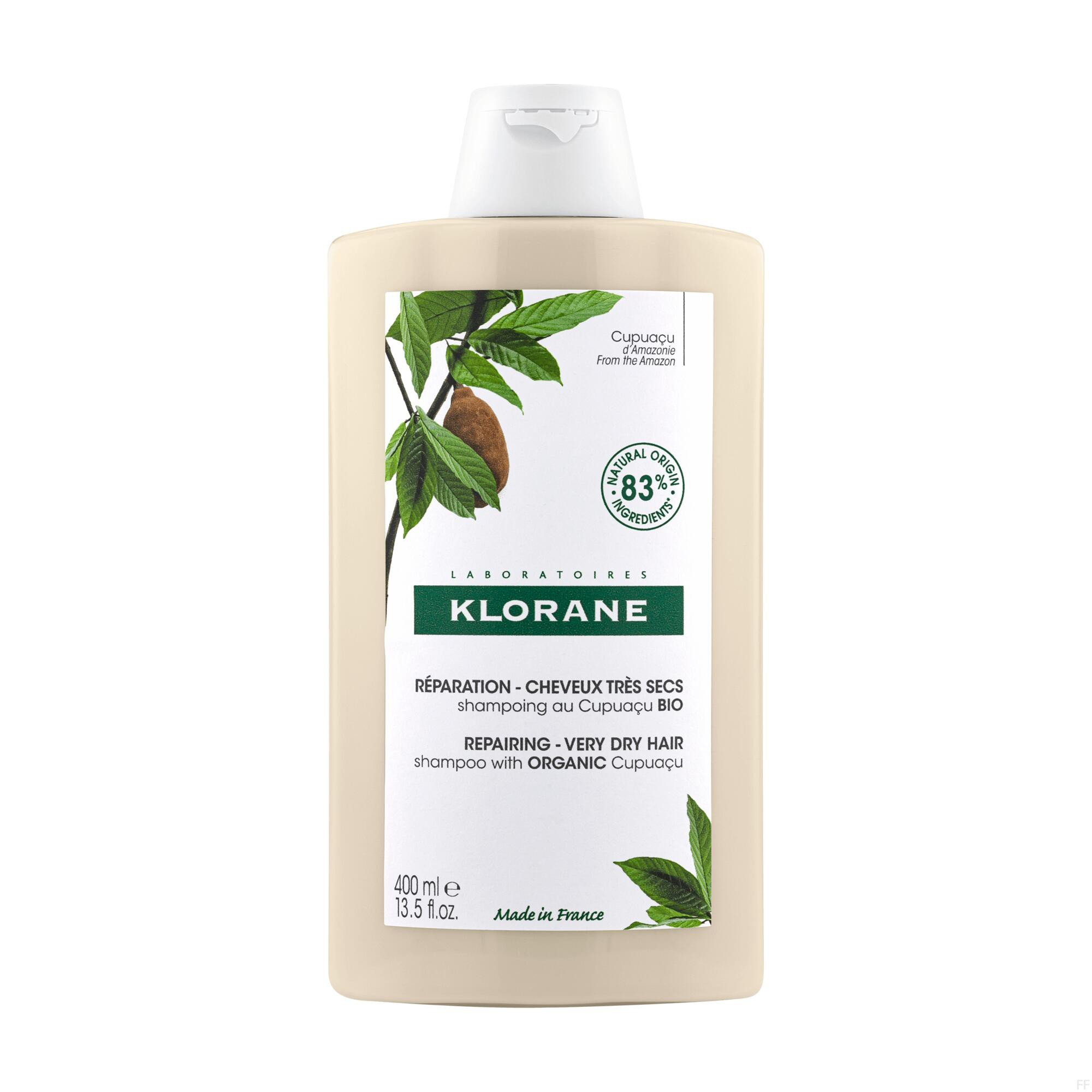 Klorane Champú a la Manteca de Cupuaçu Bio 400 ml