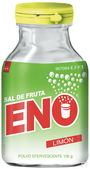 Sal de fruta eno limon frasco