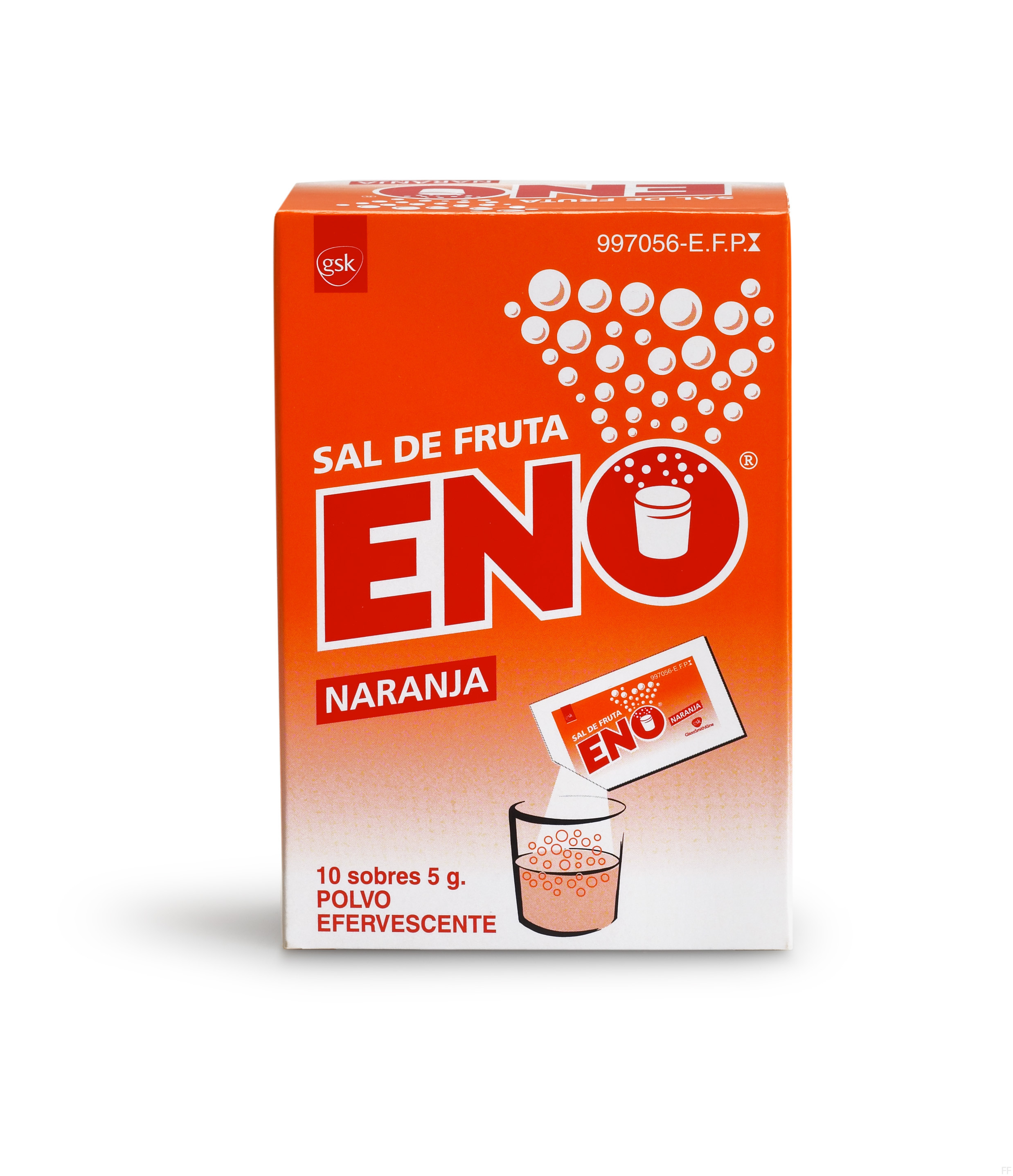 Sal eno naranja sobres
