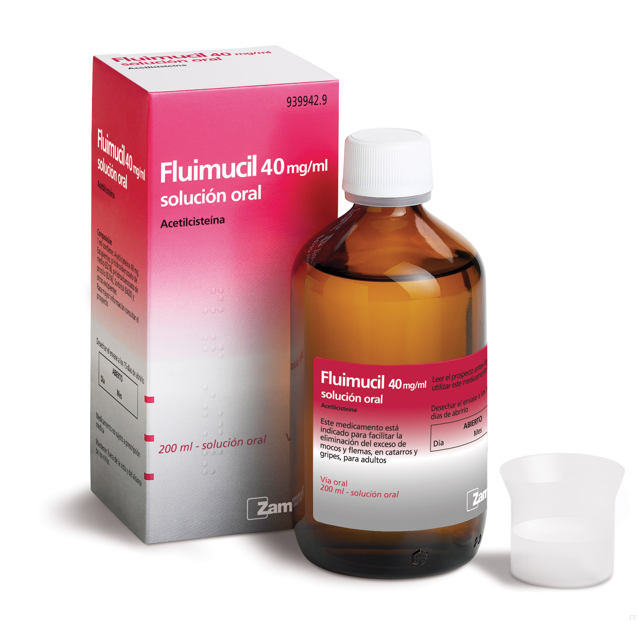 Fluimucil 40 mg