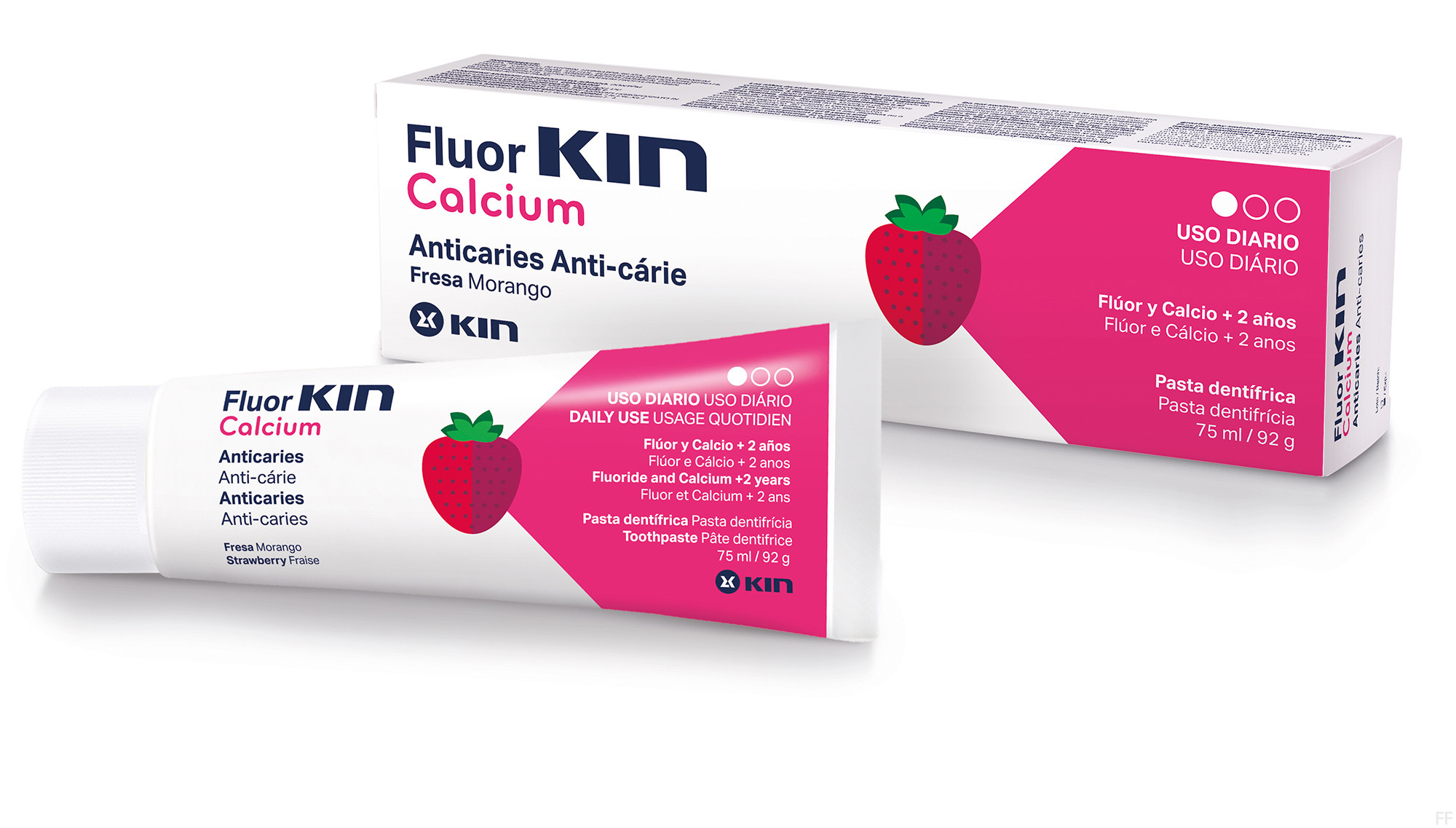 FluorKin Calcium Pasta Dentífrica 