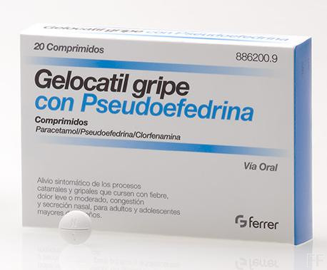Gelocatil gripe comp