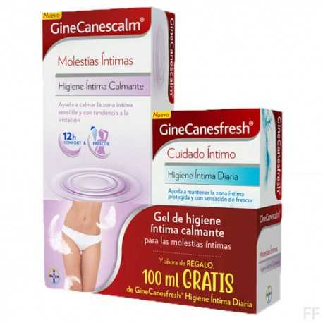 GineCanescalm Higiene Íntima Calmante 200 ml + REGALO 100 ml