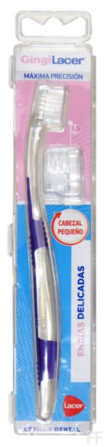 GingiLacer Cepillo Dental Encías Delicadas Cabezal pequeño 1 unidad