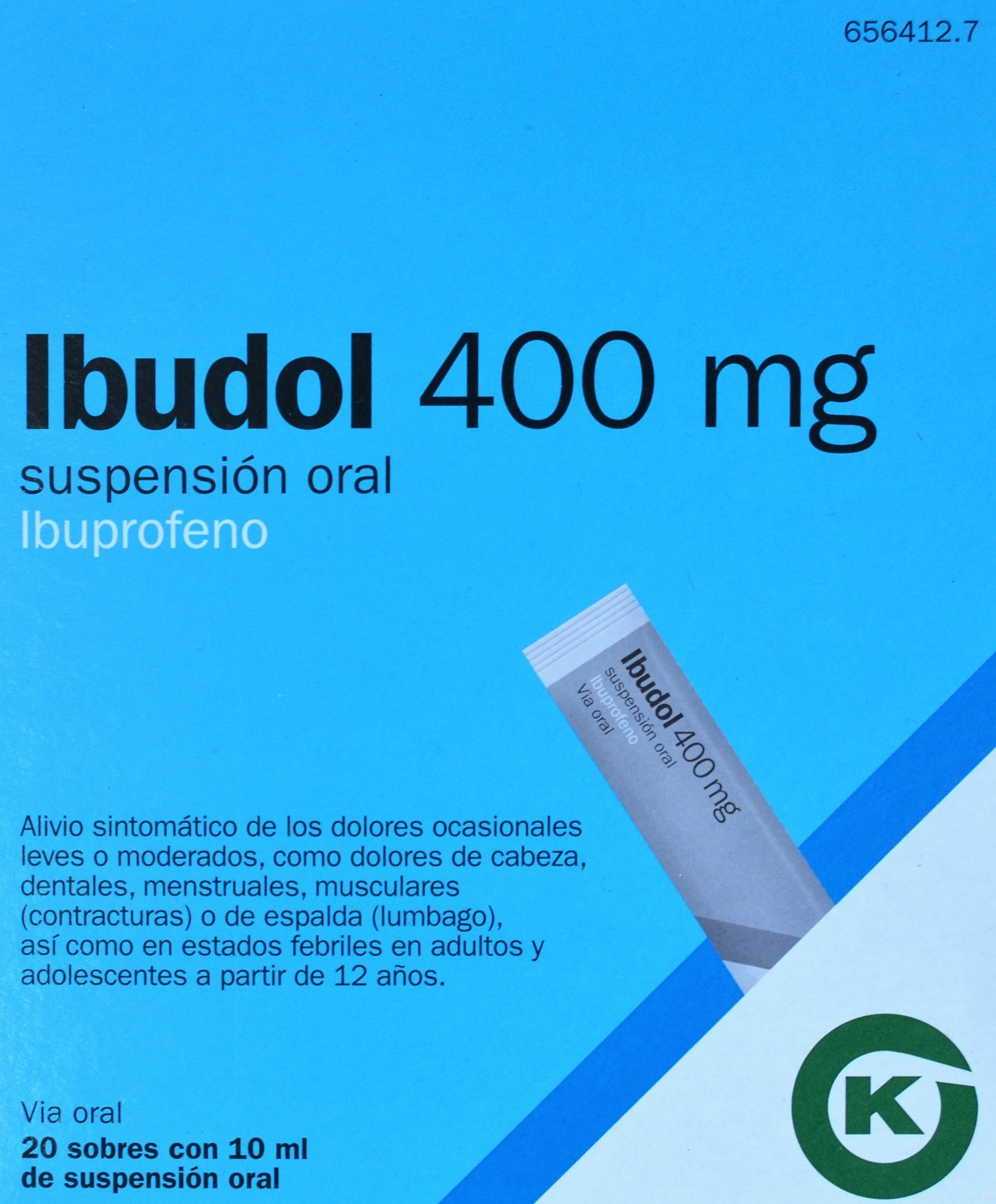 IBUDOL 400 MG SUSPENSION ORAL