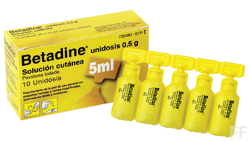 betadine 10 unidosis