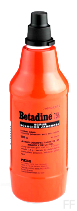 betadine scrub