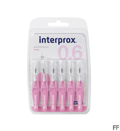 Interprox Nano Cepillo interdental 0,6 6 unidades