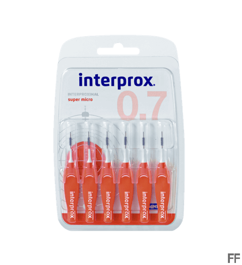 Interprox Super Micro Cepillo interdental 0,7 6 unidades