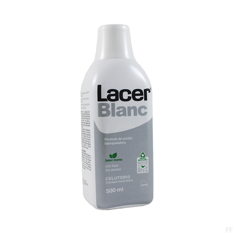 Lacer Blanc Colutorio blanqueante Sabor Menta 500 ml