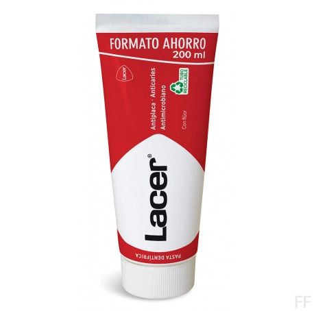 Lacer Pasta dentífrica Formato ahorro 200 ml + REGALO Colutorio