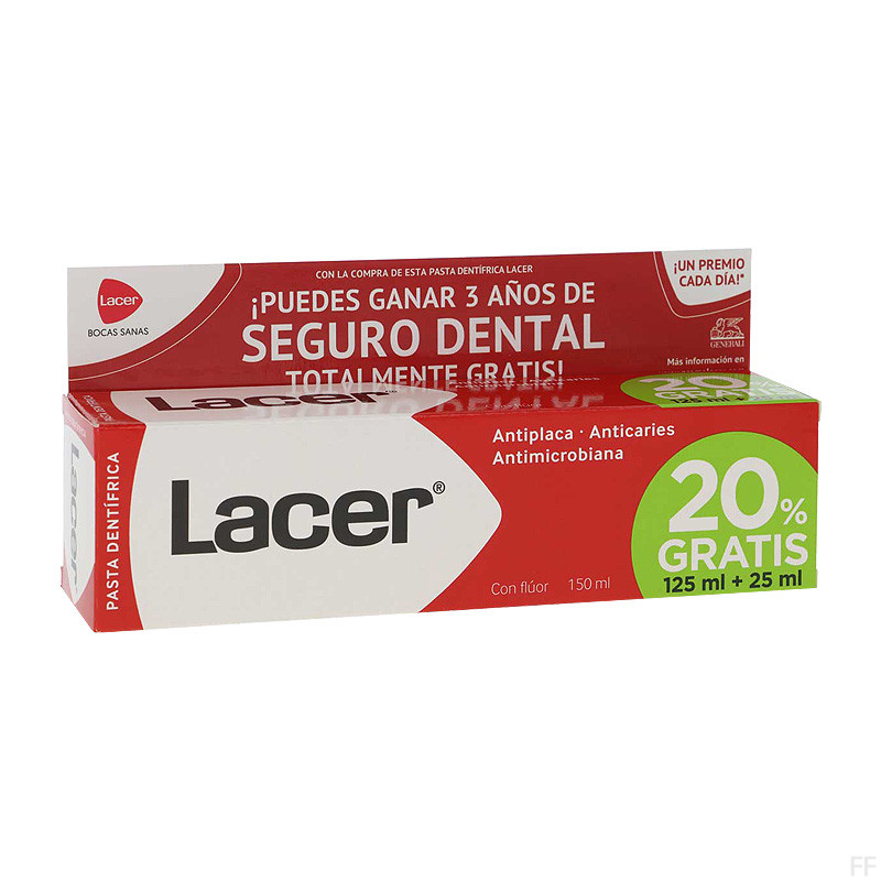 Lacer Pasta dentífrica con flúor 150 ml