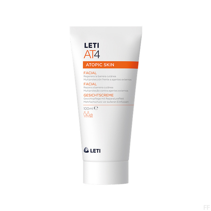 Leti AT4 Crema facial Piel atópica 50 ml