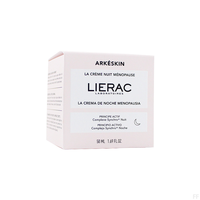 LIERAC ARKÉSKIN Crema de noche menopausia 50ml