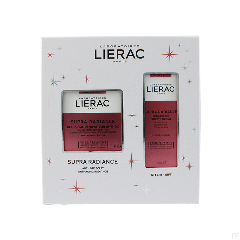 Lierac Supra Radiance Gel crema Renovadora 50 ml  + REGALO