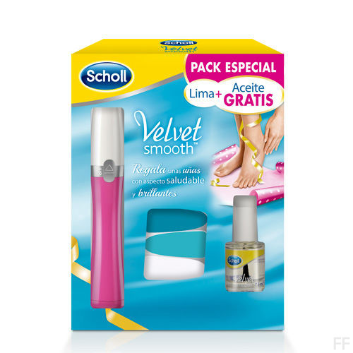 Velvet Smooth / Lima - Scholl + REGALO Aceite para uñas