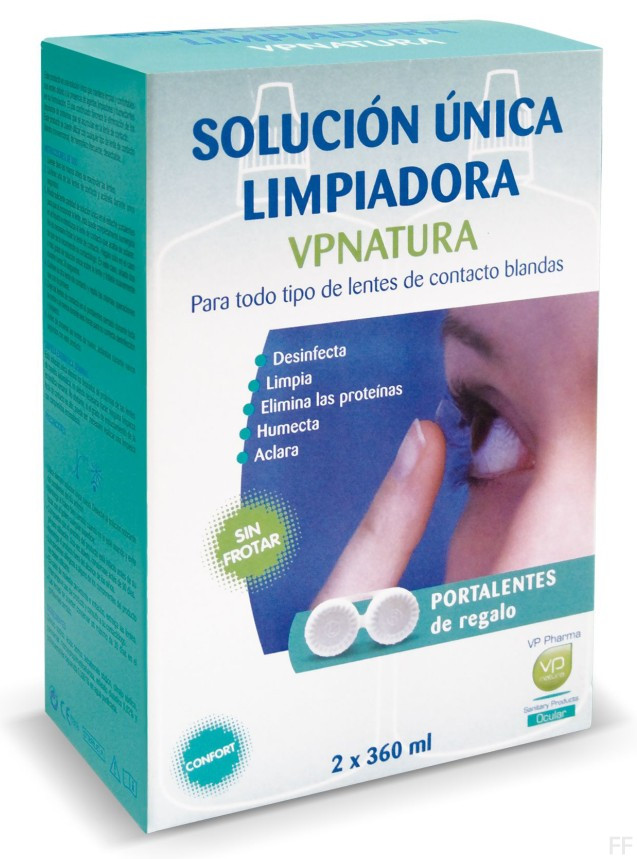 Solución Unica Limpiadora VPNatura 2 x 360 ml