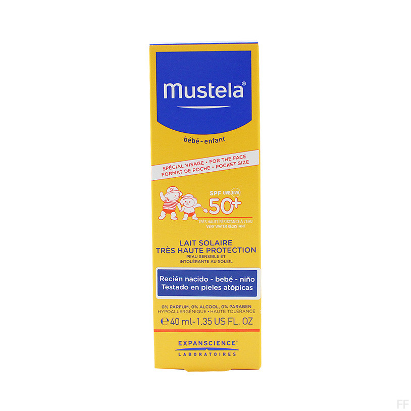 Mustela Leche Solar Rostro SPF50+