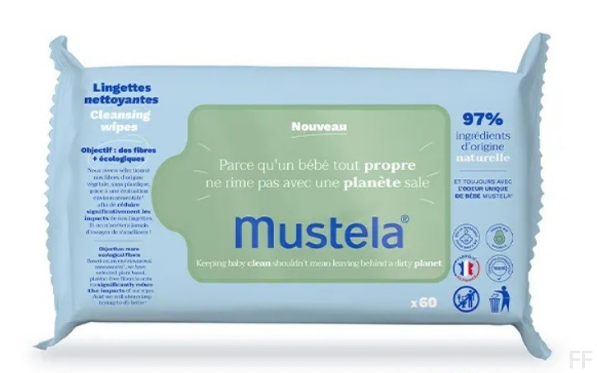 Mustela Pack Ahorro Trio Toallitas con aguacate BIO 3 x 60 uds