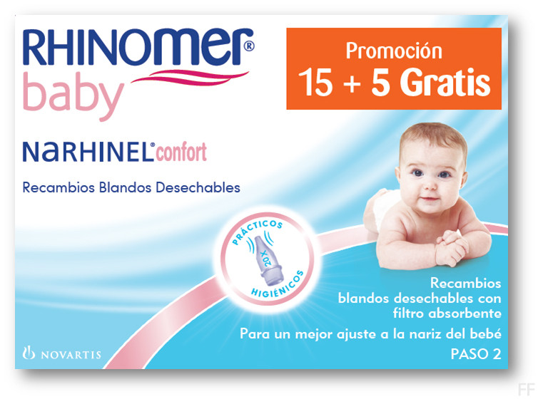 Narhinel Confort Recambios Blandos 20 uds