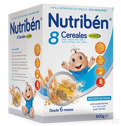 Nutribén 8 Cereales Digest 600 g