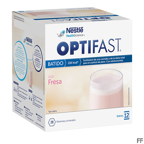 Optifast Batidos Fresa 12 sobres