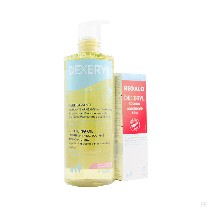 Pack Dexeryl aceite limpiador 500ml + REGALO CREMA