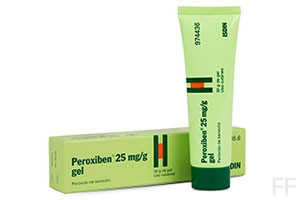 PEROXIBEN (25 MG/G GEL TOPICO 30 G )