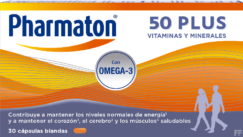 Pharmaton 50 Plus 30 cápsulas