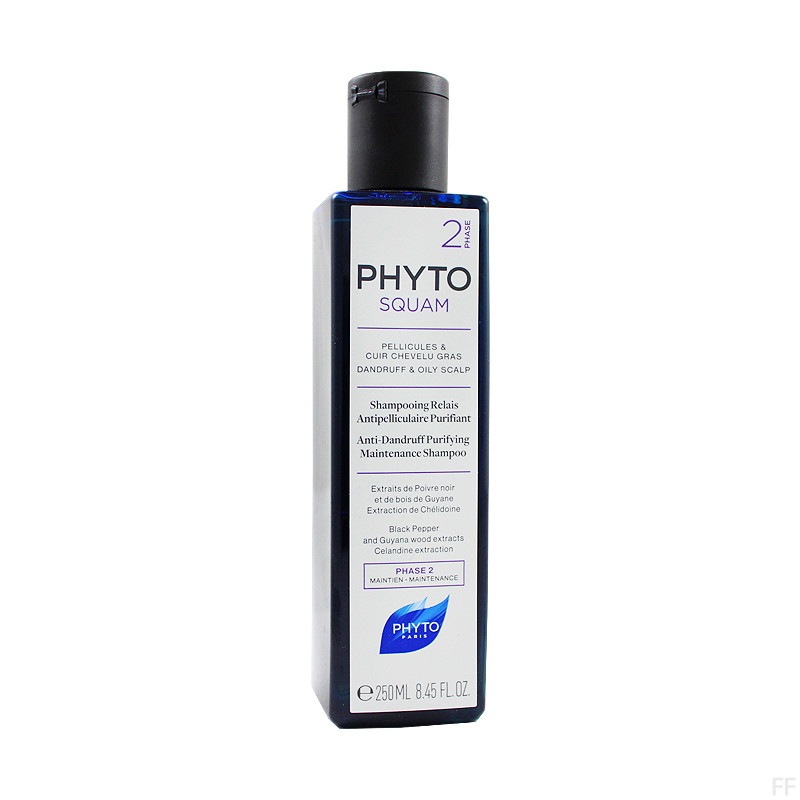 PhytoSquam Champú de mantenimiento anticaspa y purificante 250 ml