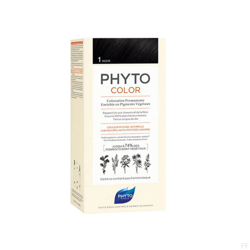 Phytocolor Tinte sin amoniaco / 01 NEGRO