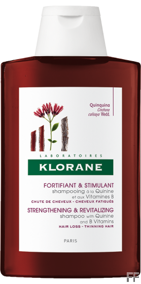 Estimulante y Fortificante / Champú a la Quinina y Vitamina B - Klorane (400 ml)