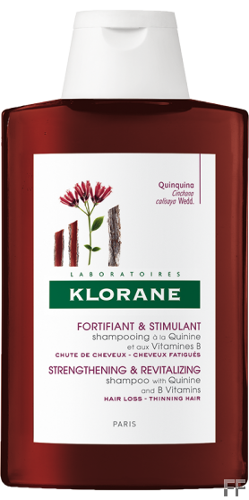 Klorane Champú Anticaída a la Quinina y Vitamina B BIO 400 ml