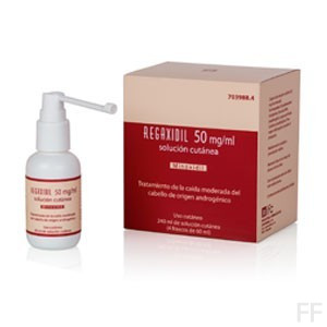 REGAXIDIL (50 MG/ML SOLUCION CUTANEA 2 FRASCOS 6