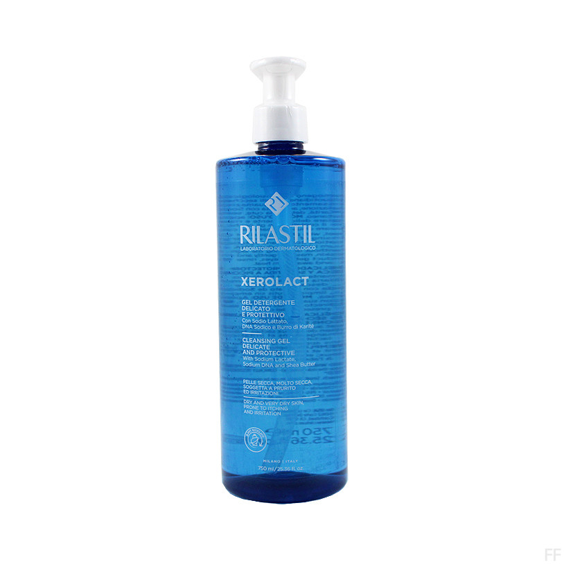 Rilastil Xerolact Gel limpiador delicado y protector 750 ml