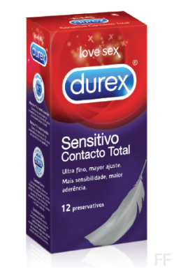 Durex Preservativo Sensitivo Contacto Total 12 U