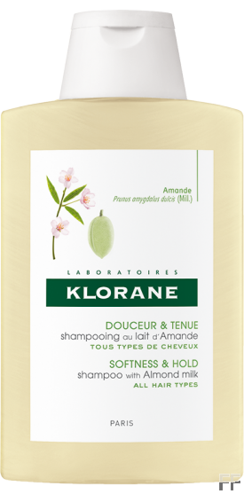 Klorane Champú Volumen con leche de Almendras 400 ml