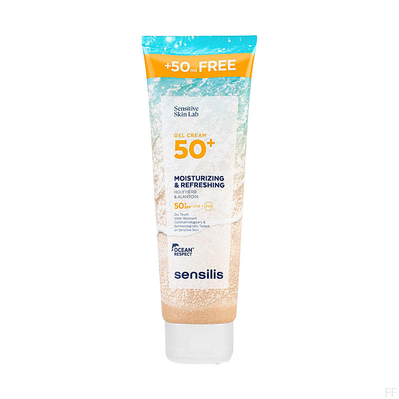 Sensilis Gel Crema 50+ Fotoprotector hidratante y refrescante 250 ml