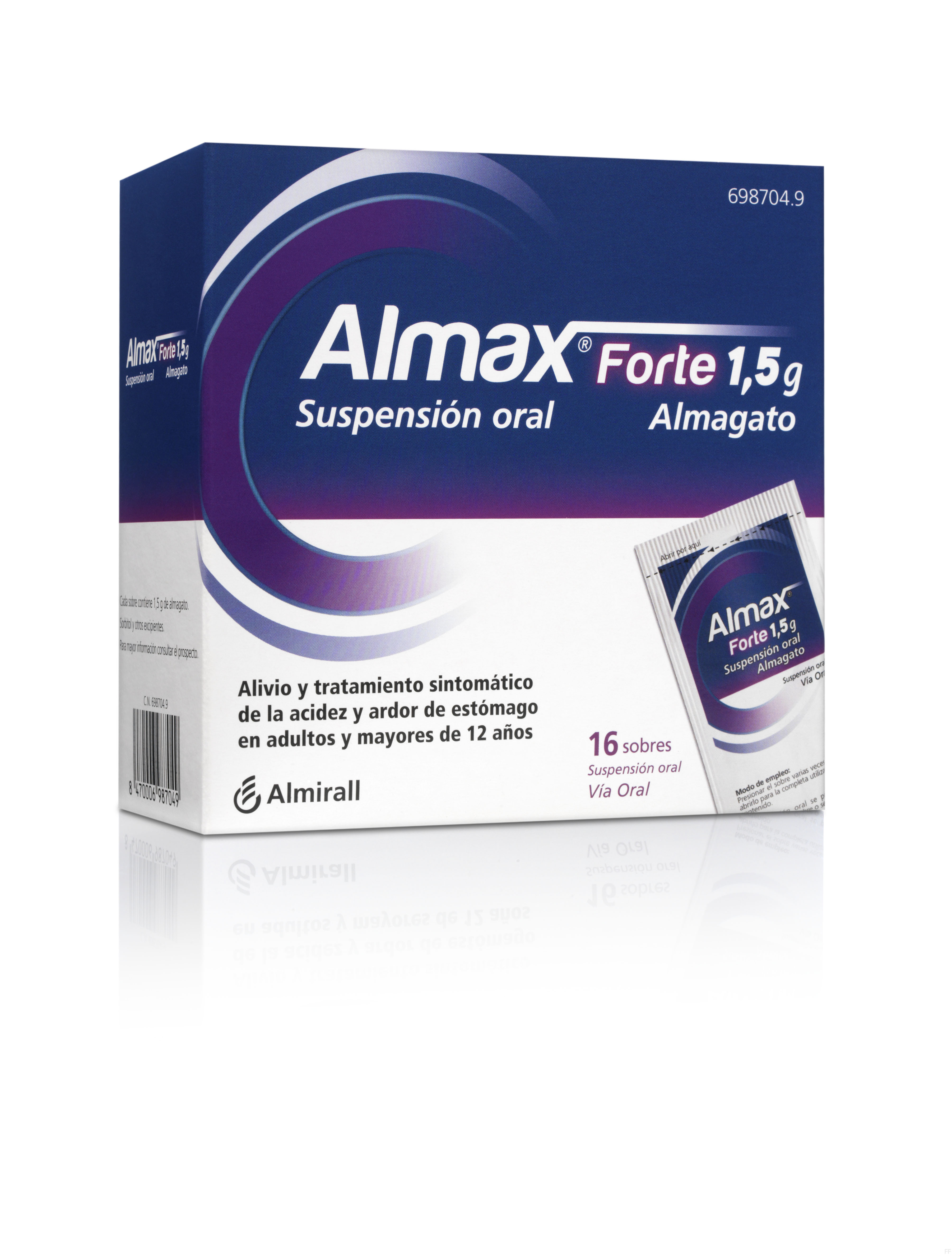 Almax forte 16 sobres