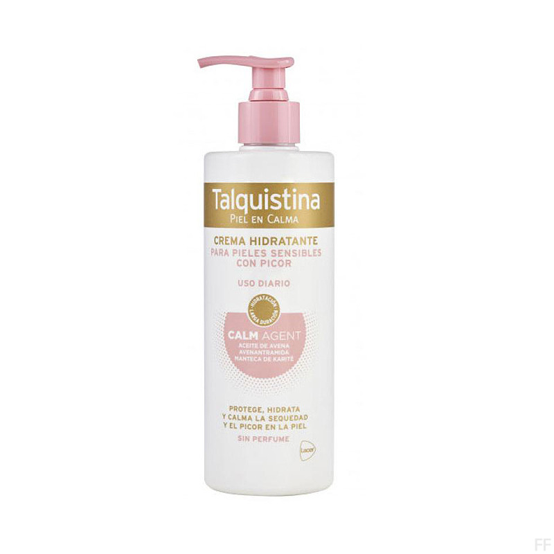 Talquistina Crema hidratante para piel con picor 400 ml