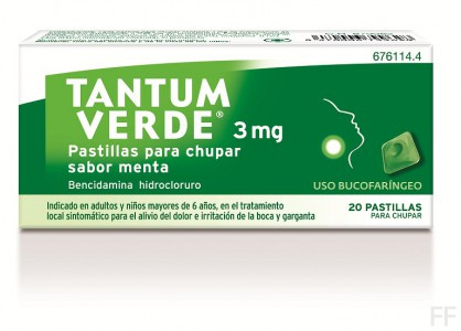 Tantum verde pastillas menta