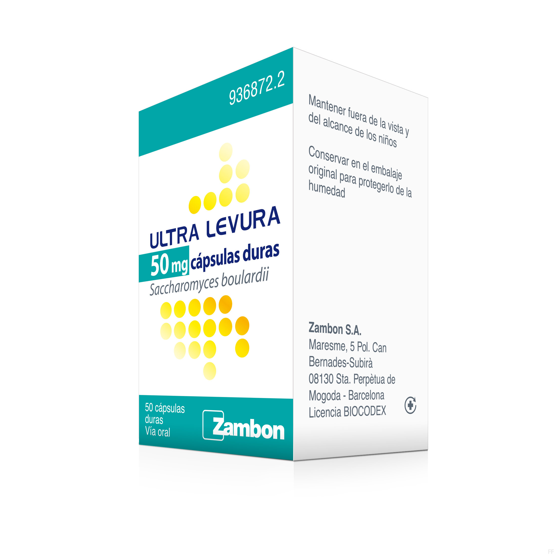 Ultra Levura 50 mg